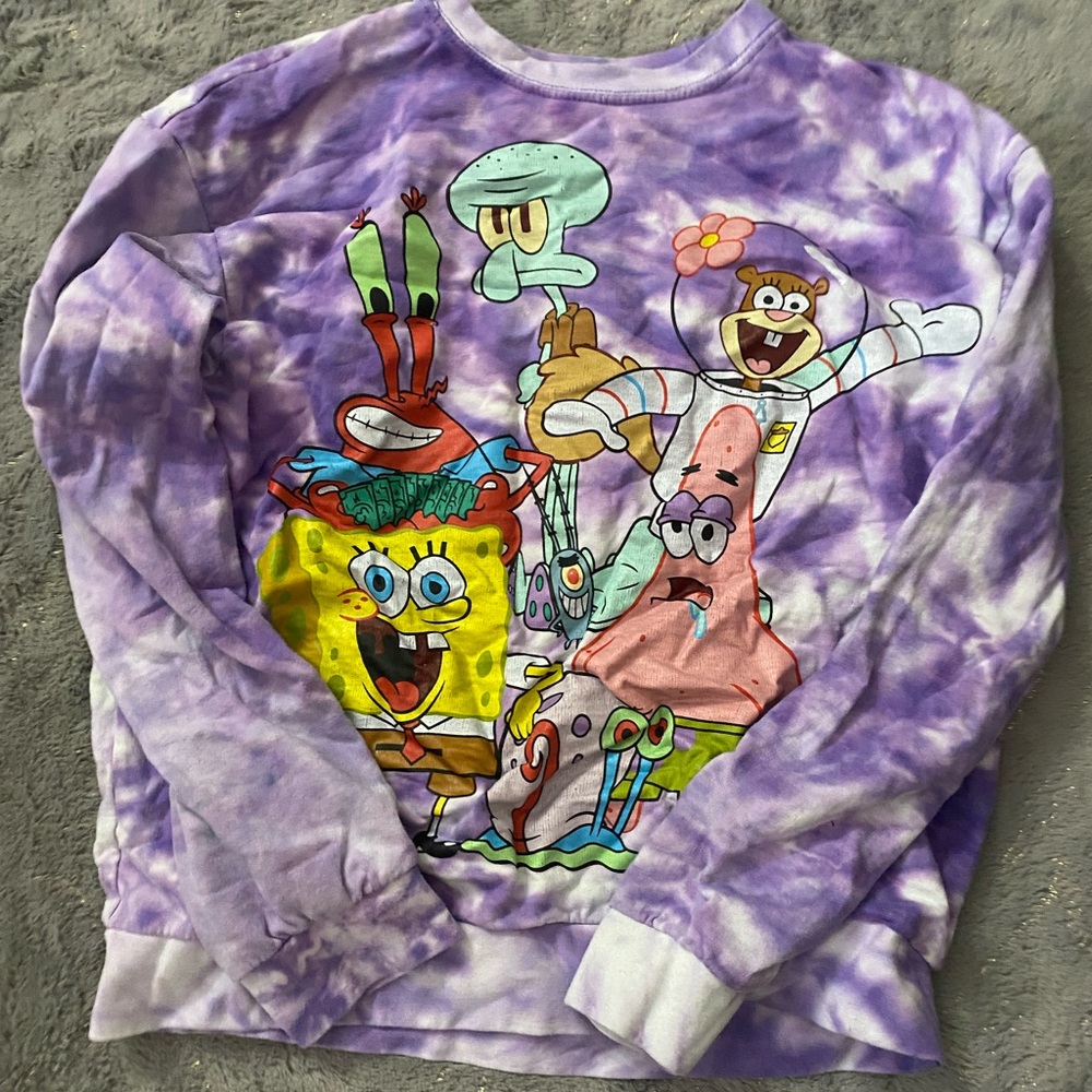 Nickelodeon Purple Tie-Dye Apparel